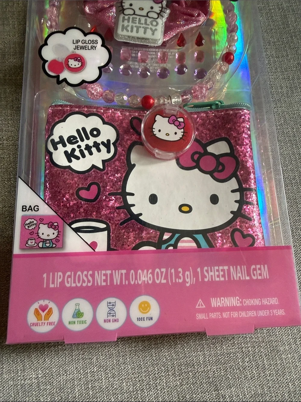 Hello Kitty Pink 5 Piece Glam Set